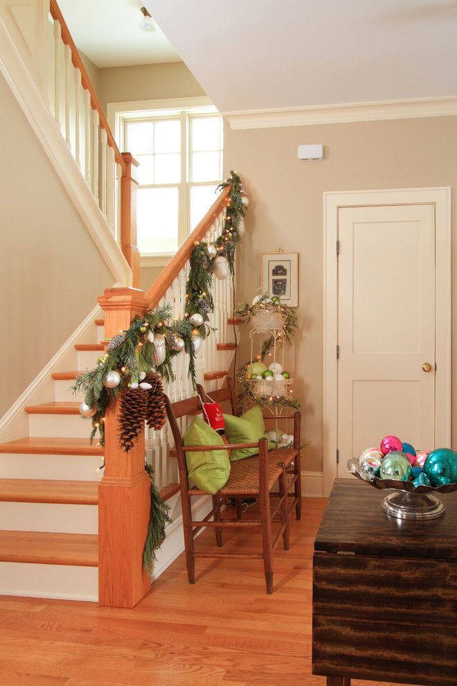 Pinecone Hill for a Farmhouse Staircase with a Switch Back Stairs and Linden Hills Farmhouse by the Gudhouse Company