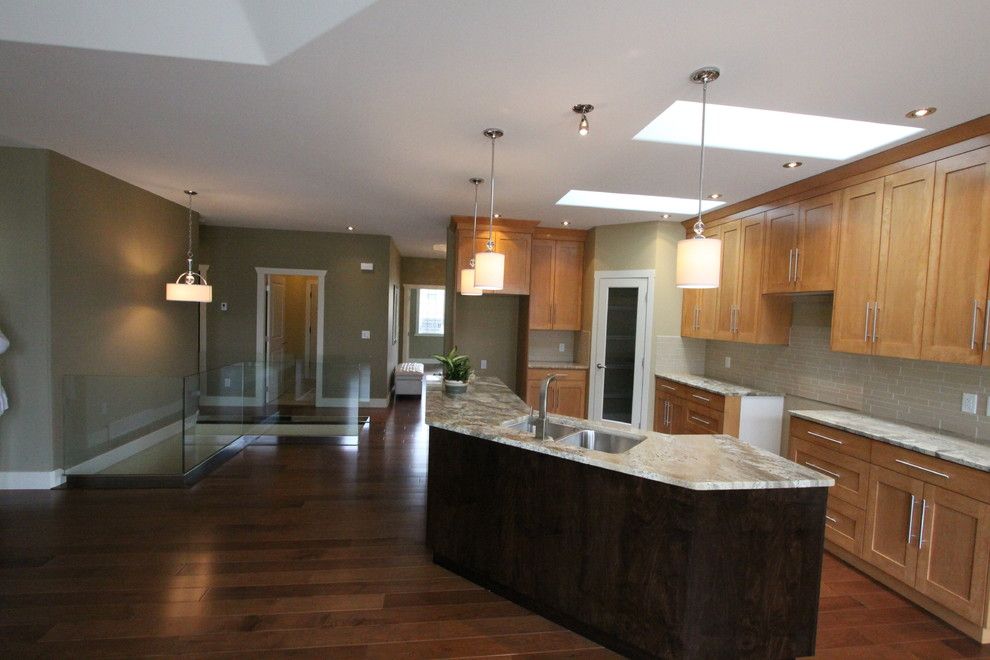 Pineview Estates for a Contemporary Kitchen with a Island and Pineview Estates by Design & Decor by Shelley