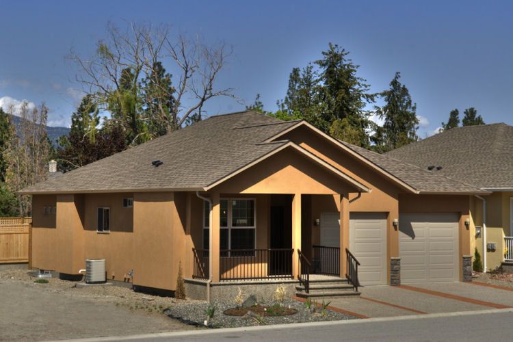 Pineview Estates for a Traditional Exterior with a Stucco and Pineview Estates by Giroux Design Group