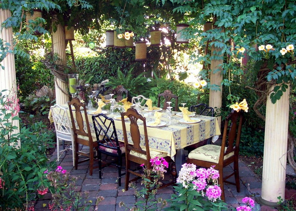 Pink Sands Bahamas for a Eclectic Patio with a Outdoor Dining and Jary Ralston by Jaryr