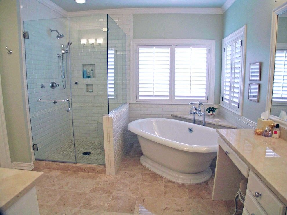 Places to See in Austin for a Traditional Bathroom with a Transitional and Bluff Remodel by Village Interior Design Llc