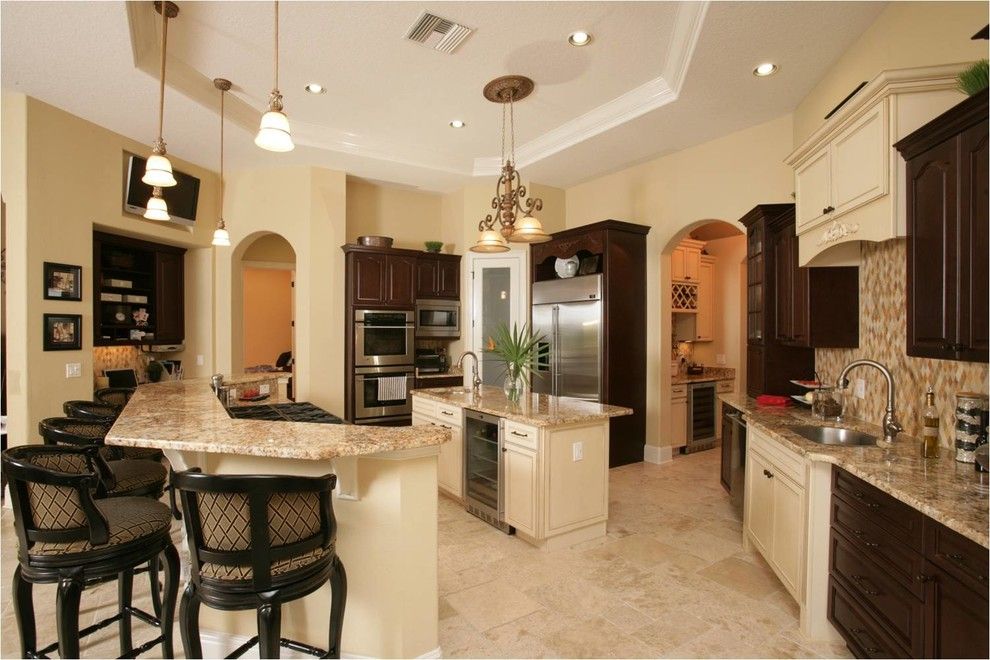 Pleasure Island Orlando for a Transitional Kitchen with a Contractor and Sanford Custom Home by Empire Custom Builders, Inc.