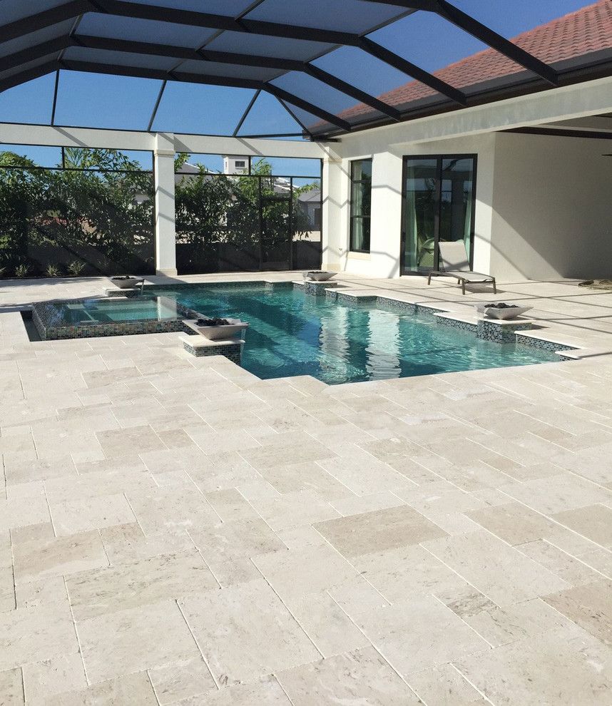 Pool Mart for a Beach Style Exterior with a Stone and Examples by Stone Mart