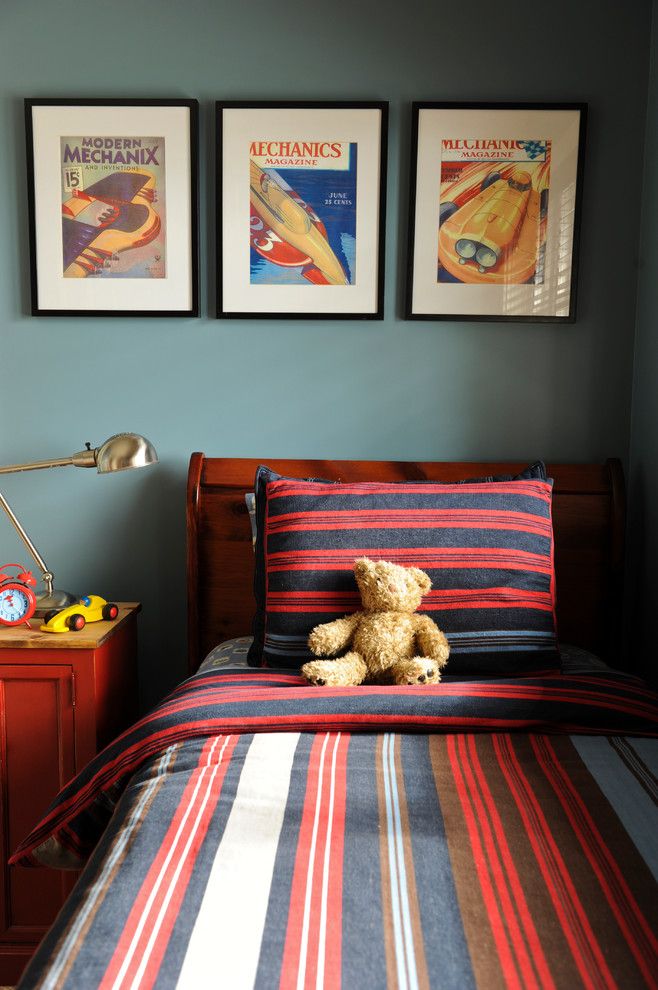 Ppg Paint Store for a Eclectic Kids with a West Coast Blue and Lisa Wrixon Interior Design by Lisa Wrixon Interior Design