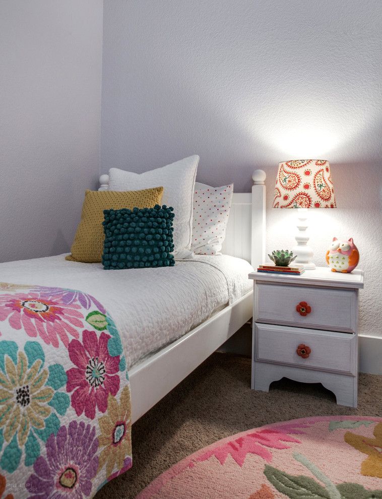 Primos Dallas for a Transitional Kids with a Pink and Ponder Transitional Girl's Bedroom by Carolina v. Gentry, Rid