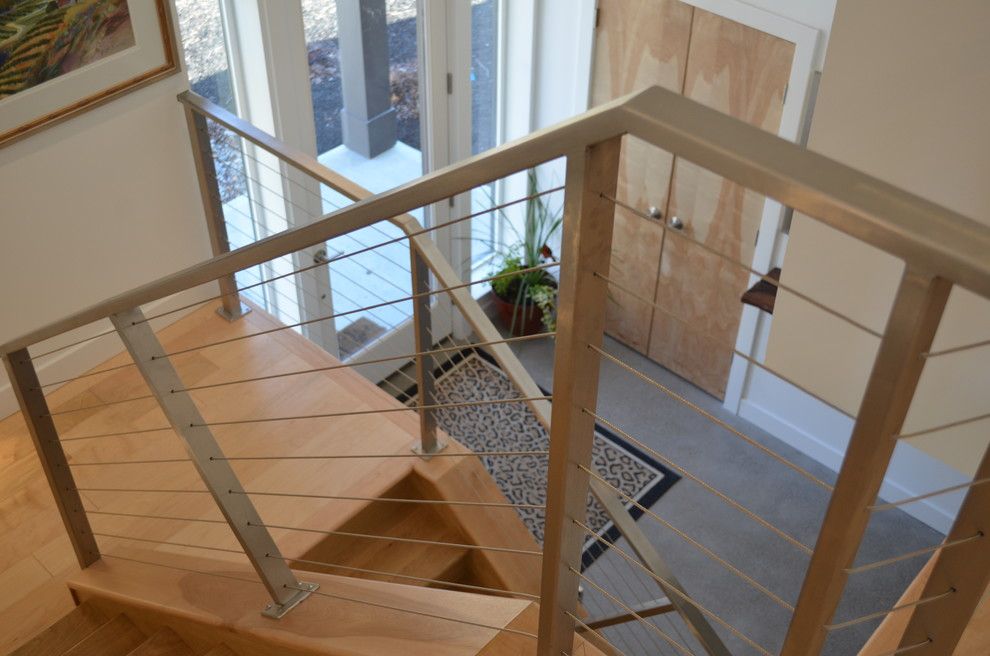 Prosource Wholesale for a Contemporary Staircase with a Radiant Heat and Raising the Barn by Prosource Wholesale Floorcoverings of Cincinnati