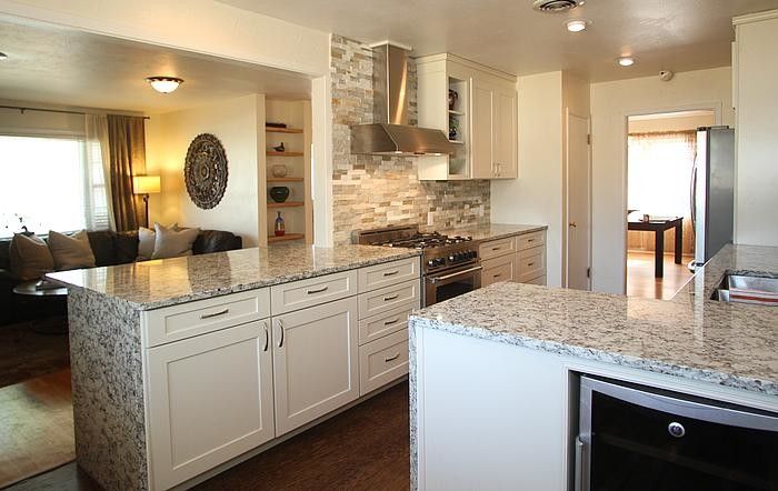 Prosource Wholesale for a Craftsman Kitchen with a Waypoint Linen on 650f and Sheddy Home by Prosource Wholesale