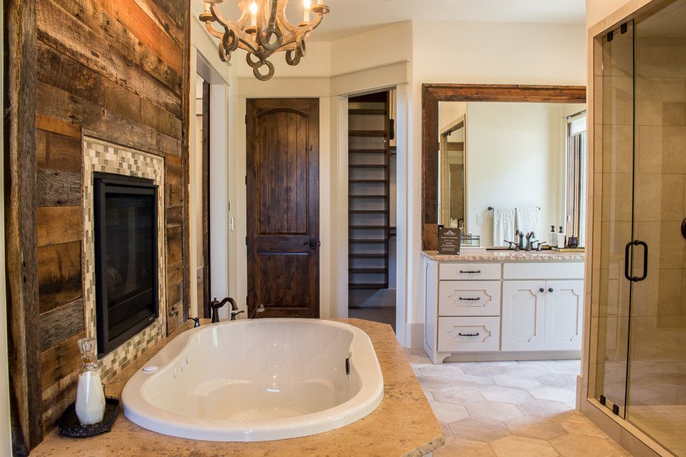 Provo Theater for a Craftsman Bathroom with a Provo and Alpine   Parade of Homes 2015 by Raykon Construction