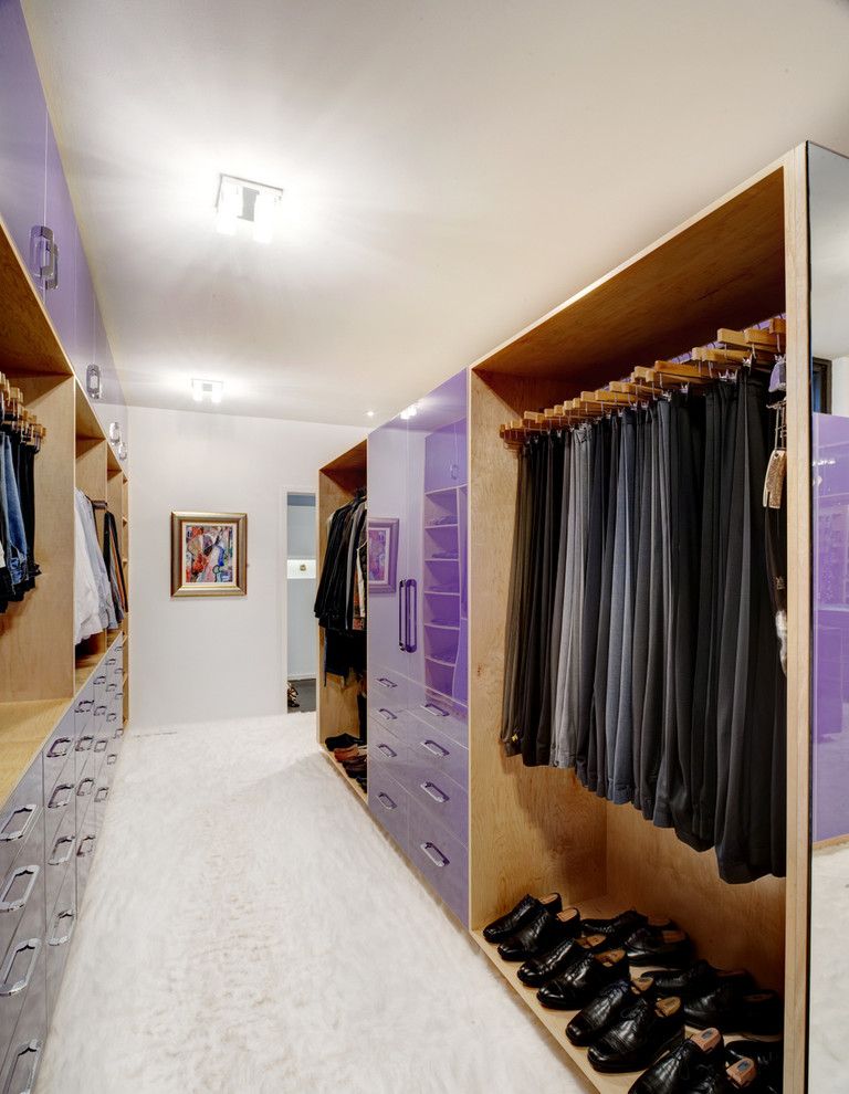 Pulte Homes Atlanta for a Contemporary Closet with a Cablik and Justice / Kohlsdorf Residence by Cablik Enterprises