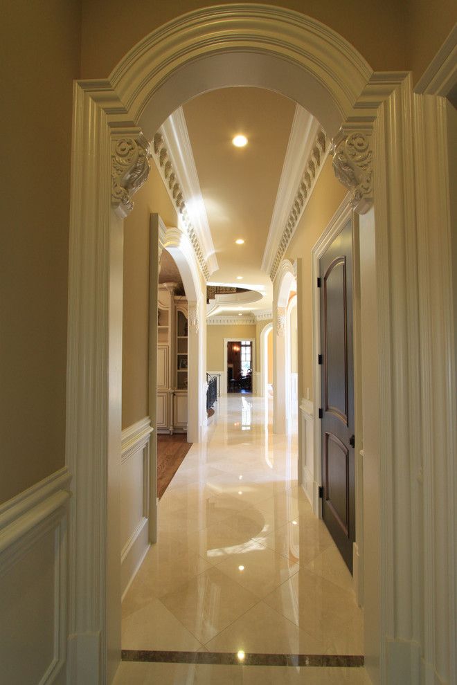 Pulte Homes Atlanta for a Traditional Hall with a Cherok and Luxury Interiors by Alex Custom Homes, Llc