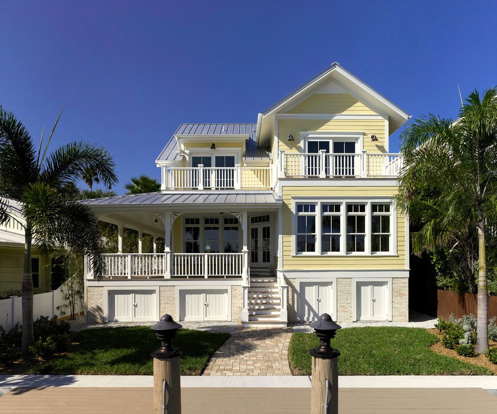 Pulte Homes Reviews for a Victorian Exterior with a Front Yard and Pass a Grille Intercoastal Home Rear Elevation by Jeffery M Wolf General Contractor, Inc.