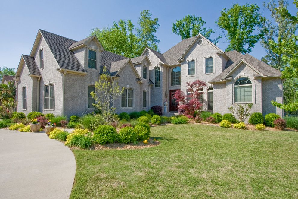 Quail Valley Golf Course for a Traditional Exterior with a Brick Exterior and Contemporary Custom Home in Hurricane Lake Estates by D&d Homes