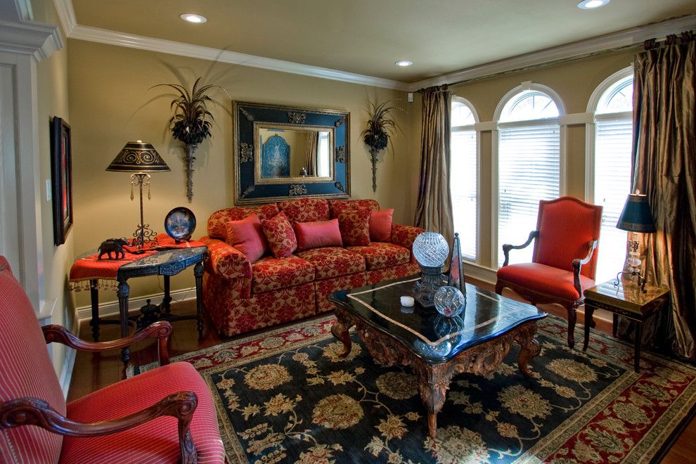 Quail Valley Golf Course for a Transitional Entry with a Feathers and Elegant Sitting Area in Hurricane Lake Home by D&d Homes