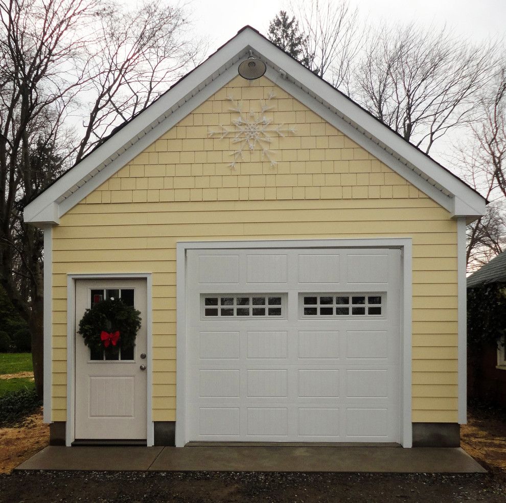 Raynor Doors for a Traditional Garage with a Hopewell and Detached Garage Renovation by A&e Construction
