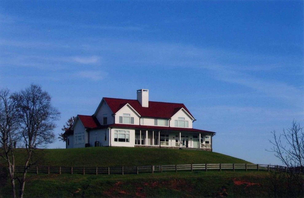 Red Roof Inn Charleston Wv for a Traditional Spaces with a Red Roof and Farm House in West Virginia by Don Duffy Architecture