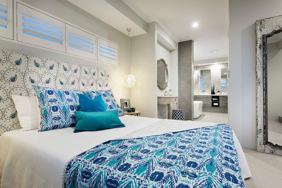 Redondo Beach Wa for a Beach Style Bedroom with a Master Bedroom and the Hampton Beach by Wa Country Builders