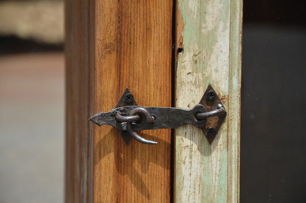 Refurbishing Furniture for a Rustic Spaces with a Reclaimed Wood Trusses and Wood by Rustic Element