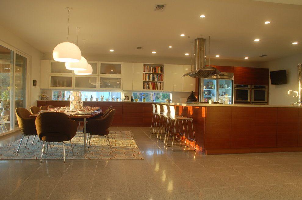 Rembrandt House Museum for a Modern Dining Room with a Recessed Lighting and Knollwood Dining by Cornerstone Architects