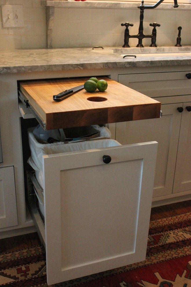 Removing Garbage Disposal for a Traditional Kitchen with a Organization and Lakewood Traditional Kitchen Remodel by Stringer Construction & Design