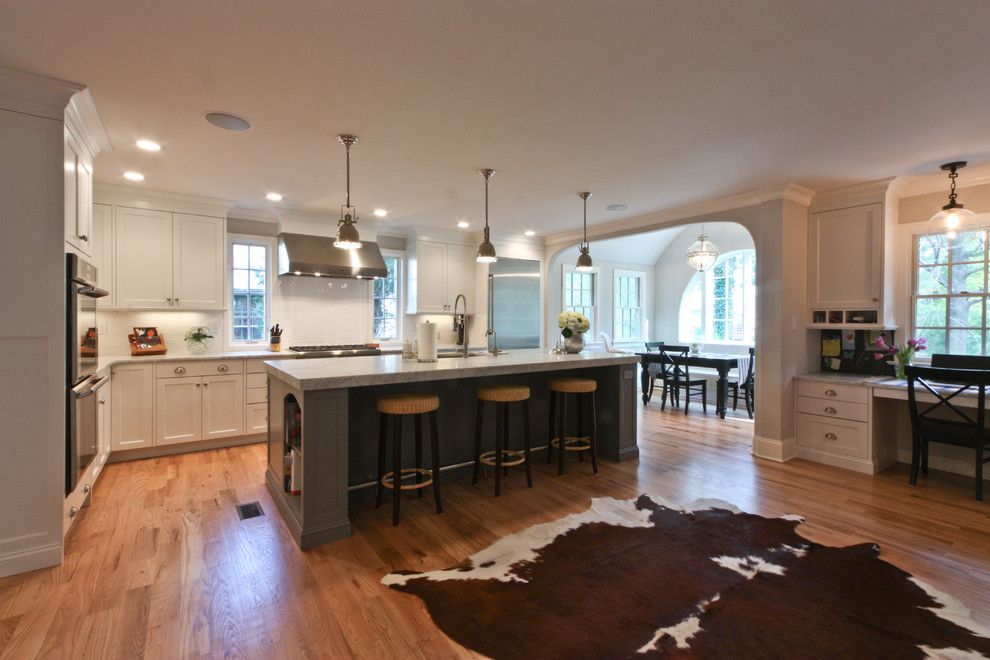 Rendition Homes for a Traditional Kitchen with a Floor and Classic Coastal Colonial Renovation   the Anti Mcmansion by Michael Robert Construction