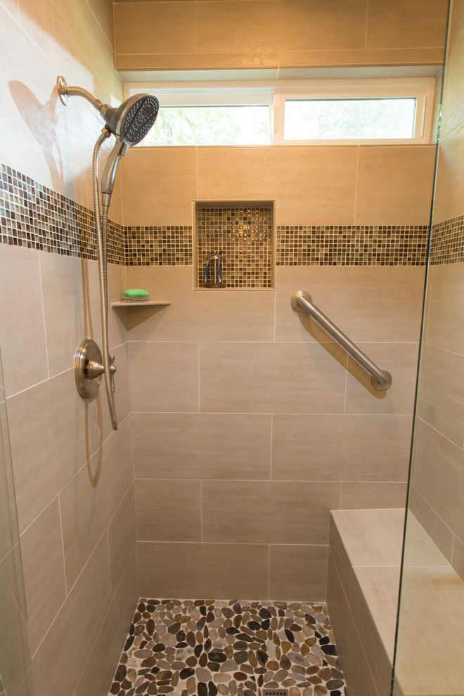 Restoration Hardware Portland for a Modern Bathroom with a Custom Shower and Spacious Master Bath by Wilsonville Carpet & Tile