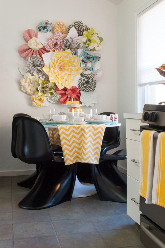 Revco for a Contemporary Dining Room with a Plastic Chairs and My Houzz: Steve and Amber Frazee by Angela Flournoy
