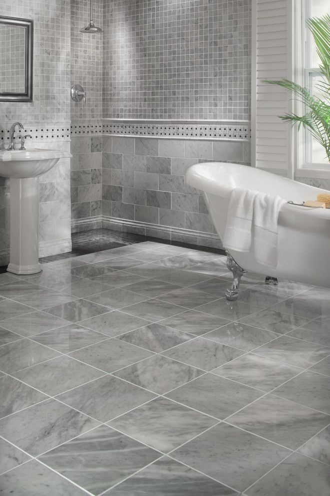 Revco for a Traditional Bathroom with a Mosaic and Traditional by Floor & Decor