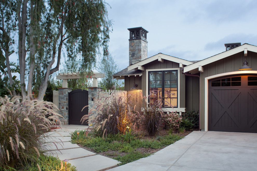 Ricks Electric for a Farmhouse Entry with a Equestrian and Coastal Ranch by Anne Sneed Architectural Interiors