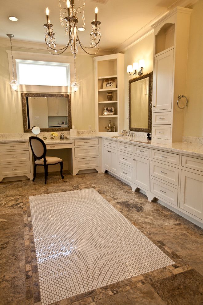 Ridgewater for a Transitional Bathroom with a Custom Home Builder and Master Bath by Ridgewater Homes Llc