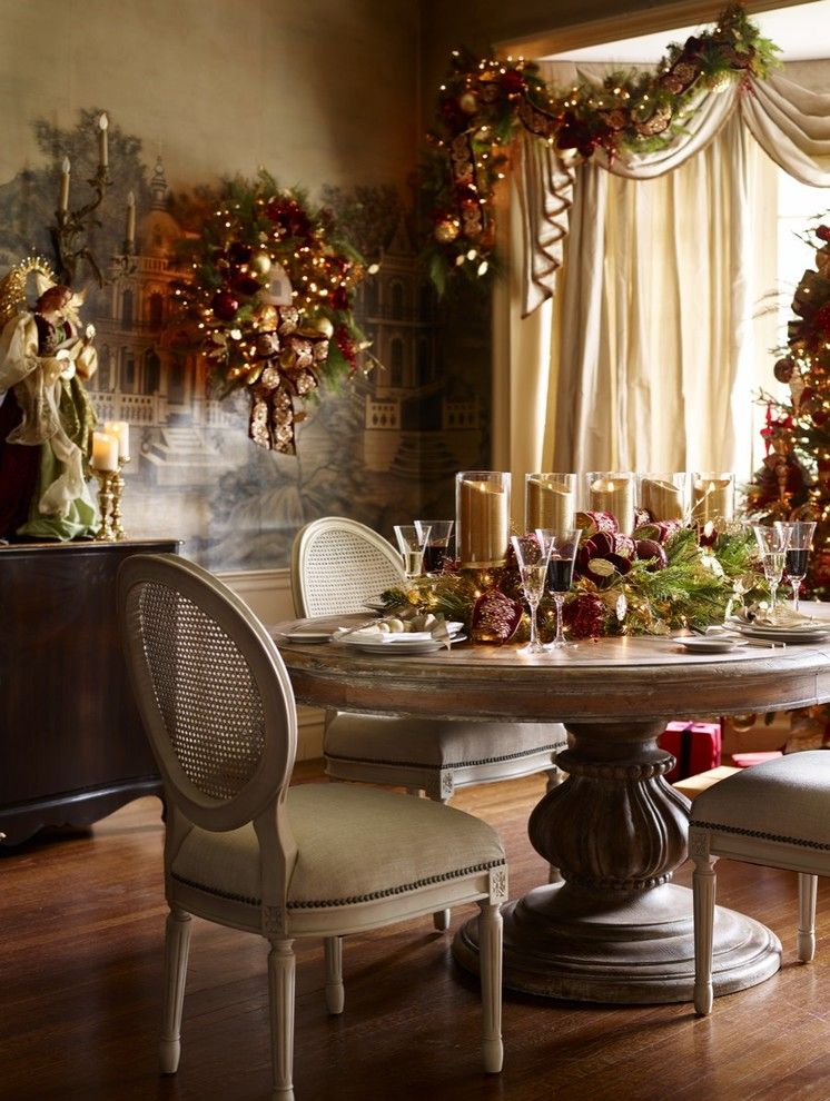 Roberts Jewelers for a Traditional Dining Room with a Traditional and Holiday 2015 by Frontgate