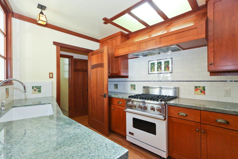 Roberts Jewelers for a Traditional Kitchen with a Fan on Roof and Craftsman Style Conversion by Reco Roberts Electric