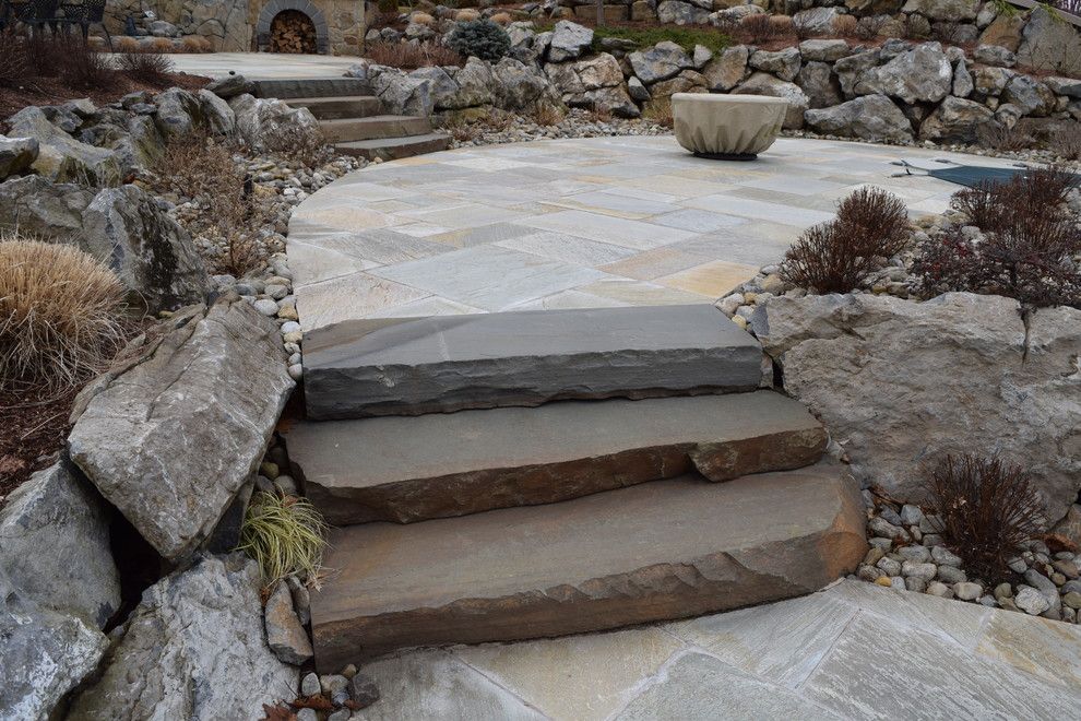 Rockland Pool for a Southwestern Patio with a Patio and Perfecting the Details by Braen Supply