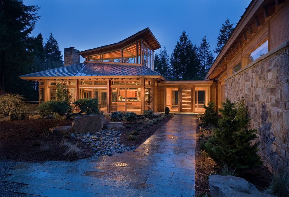 Roofs or Rooves for a Contemporary Exterior with a Standing Seam Roof and Redmond House by Finne Architects