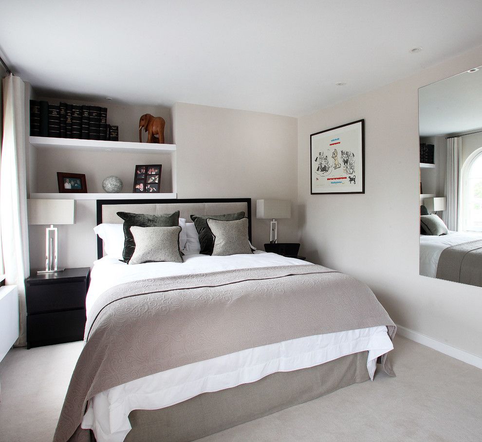Roys Furniture for a Contemporary Bedroom with a Mens Bedroom and Fulham House by Alex Maguire Photography