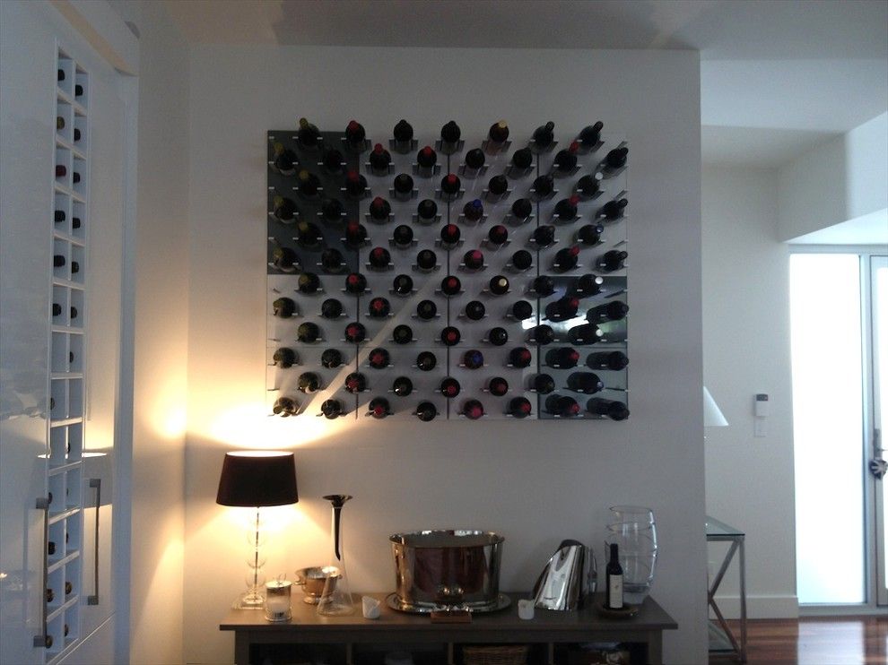 Rta Chicago for a Modern Wine Cellar with a Wine Cellars and Wine Racks Stact Around the World by Stact Wine Displays Inc.