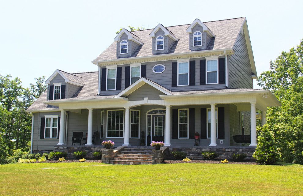 Ryland Homes Charlotte for a Traditional Exterior with a Design and the Swansboro   Plan #853 by Donald A. Gardner Architects