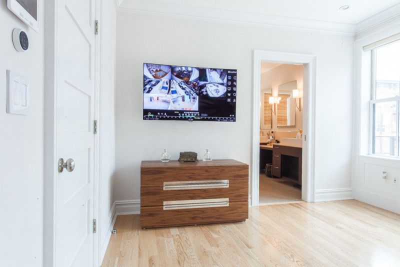 Safelite Nj for a Modern Spaces with a Smart Home and Smart Home in Hoboken, Nj by Serious Audio Video