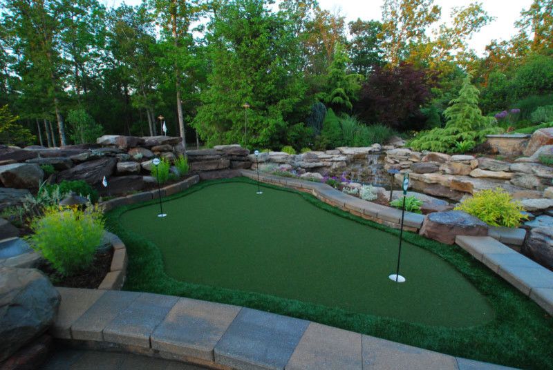 Sagamore Golf Course for a Eclectic Landscape with a Recreation and Putting Green by Land & Water Design