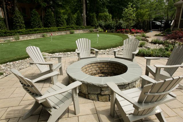 Sagamore Golf Course for a Eclectic Patio with a Landscaping and Eclectic Patio by Landandwaterdesign.com