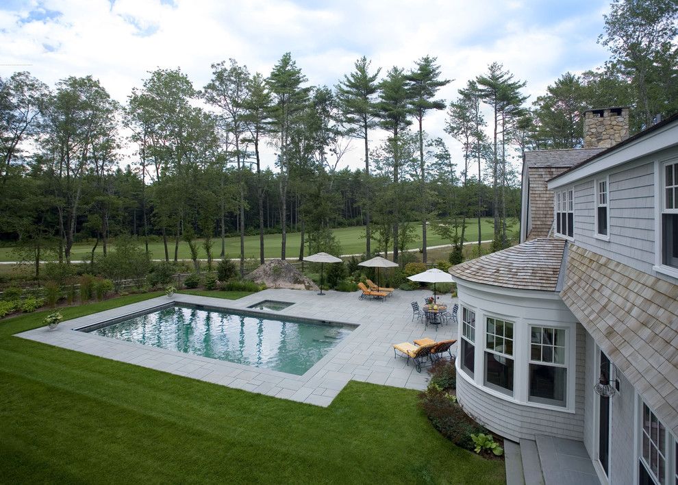 Sagamore Golf Course for a Traditional Exterior with a White Trim and Green Tea by Siemasko + Verbridge