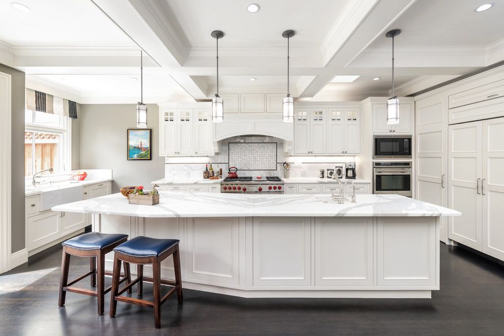 San Bernard Electric for a Traditional Kitchen with a Winder Gibson Architects and Eureka Valley House by Winder Gibson Architects