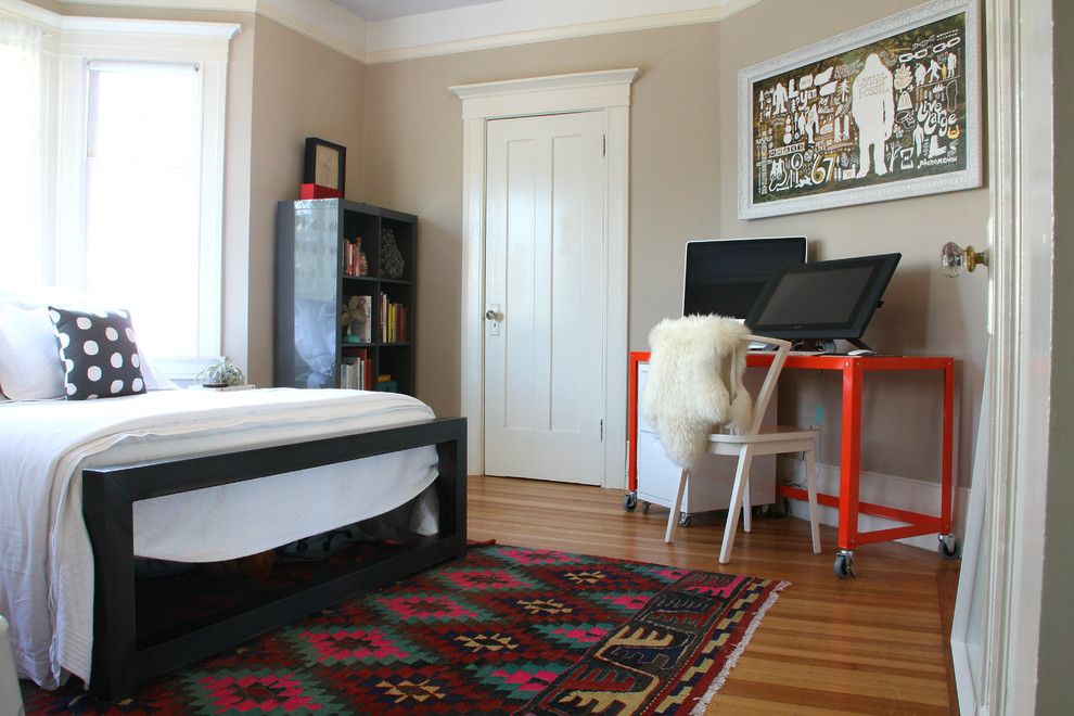 San Francisco Exploratorium for a Eclectic Bedroom with a Wood Floor and My Houzz: San Francisco by Shannon Malone