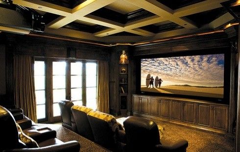 San Mateo Theater for a Contemporary Spaces with a Rancho Santa Fe Home Theaters and Kiwi Audio Visual by Kiwi Audio Visual