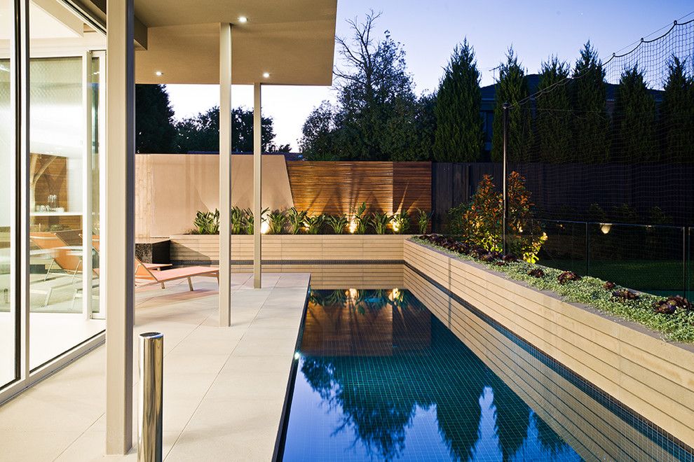 Sanded or Unsanded Grout for a Contemporary Landscape with a Contemporary and Garrell Street   Cos Design by C.o.s Design