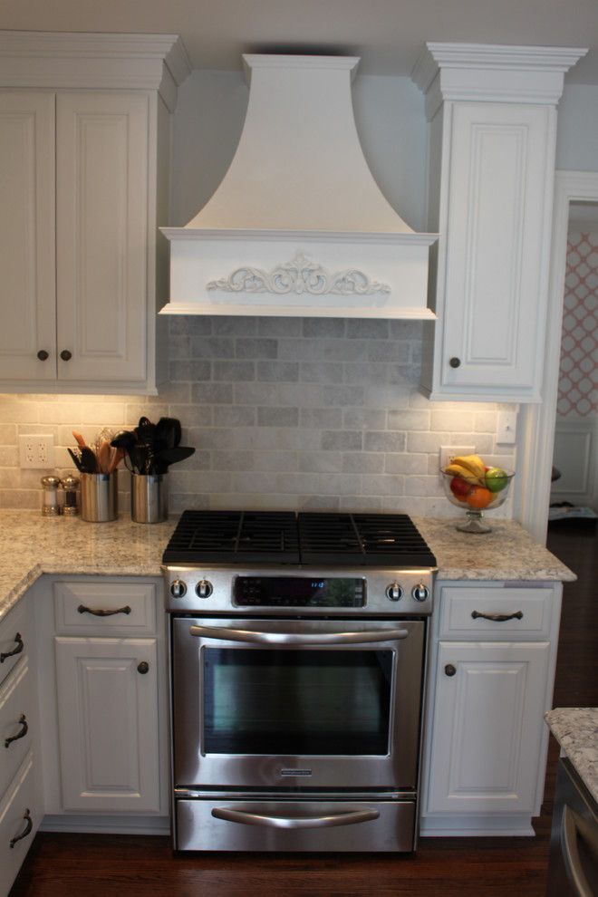 Sanded or Unsanded Grout for a Traditional Kitchen with a Glass Doors and Likens Job, by Southern Kitchens, Ltd. Co