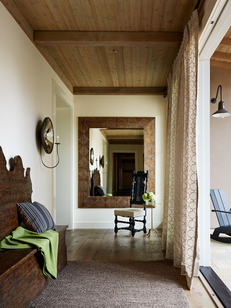 Santa Paula Regency for a Transitional Hall with a Jute Rug and Santa Rosa Residence by Jennifer Robin Interiors