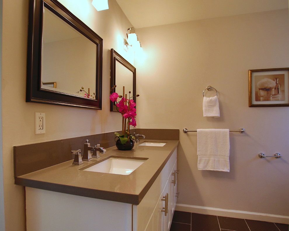 Santa Ynez Weather for a Contemporary Bathroom with a Quartz and Santa Ynez Valley Rancher by Next Generation Capital