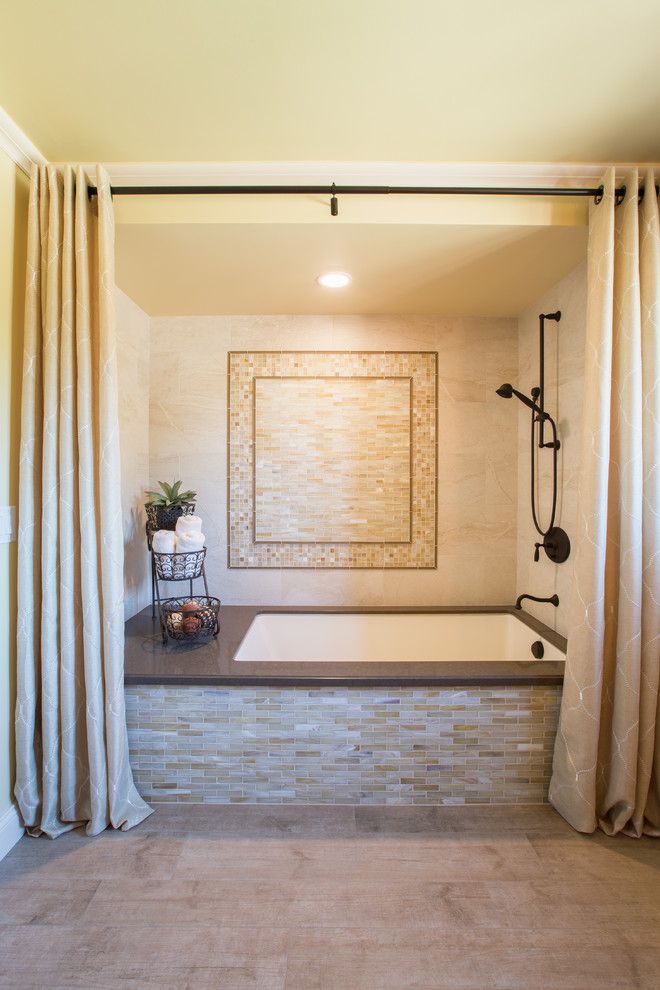 Santec for a Traditional Bathroom with a Bathroom Tile and Bathrooms and Sanctuaries by Case Design/remodeling San Jose