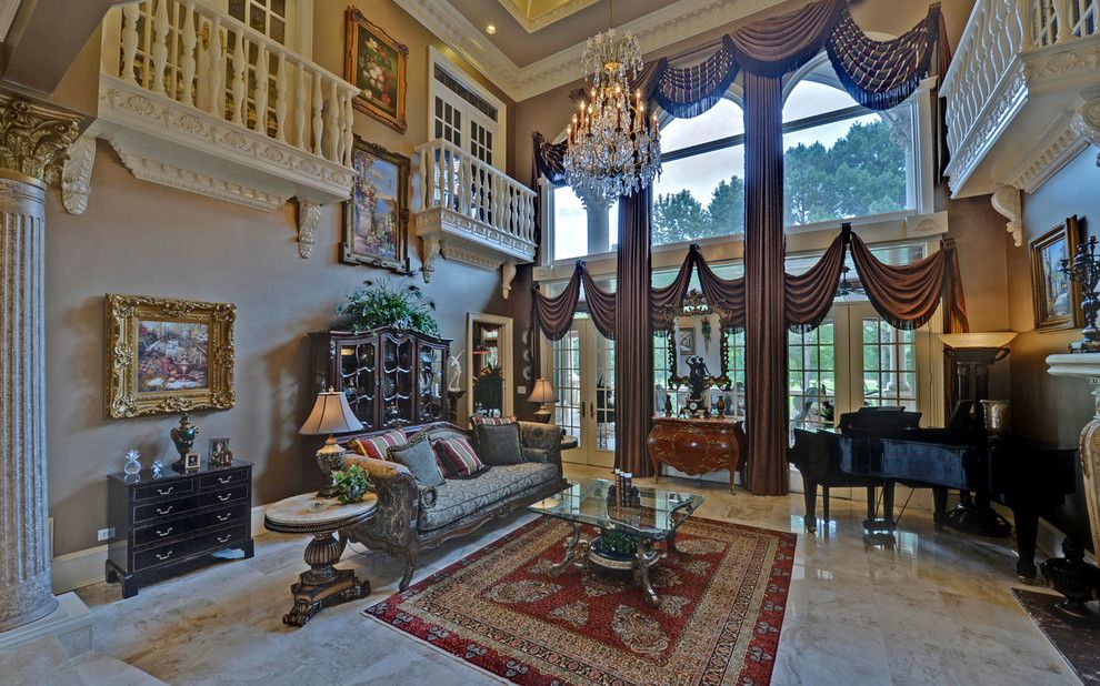 Sedgefield Country Club for a Traditional Living Room with a Custom Homes and St. Ives Country Club Custom Homes by Envision Web