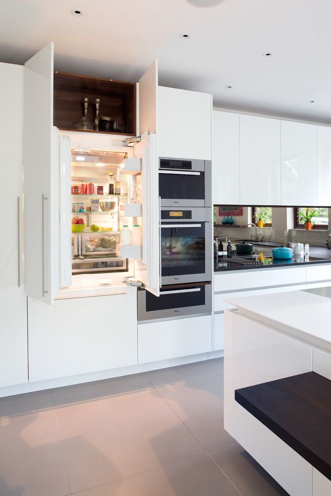 Self Serve Lumber for a Contemporary Kitchen with a Kitchen and Highgate Kitchen by Paul Craig Photography